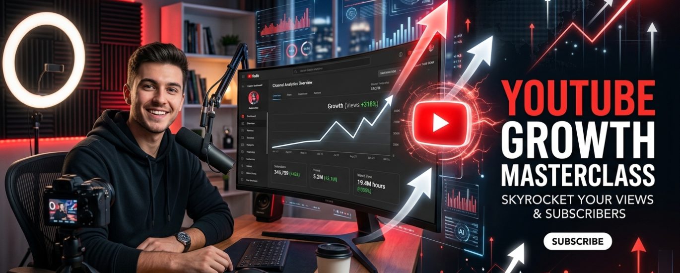 youtube growth 2026, how to grow youtube channel fast, youtube seo tips, youtube algorithm 2026, get more subscribers youtube, youtube marketing strategy, how to go viral on youtube, youtube tips for beginners